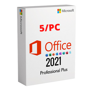 Microsoft Office 2021 Professional Plus 5/PC