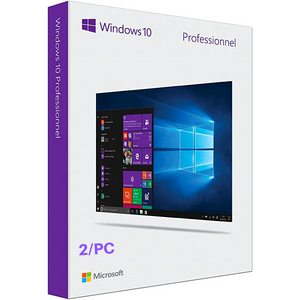 Windows 10 Professional 32/64 Bit  2/PC
