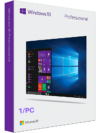 Windows 10 Professional 32/64 Bit 1/PC